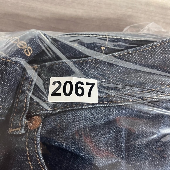 Maurices Curvy Bootcut Jeans Womens 5/6 blue Denim Stretch Cute Pants 2067 - Picture 10 of 10